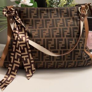 Fendi Zucca Chef Tote Bag